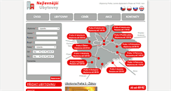 Desktop Screenshot of nejlevnejsi-ubytovny.cz