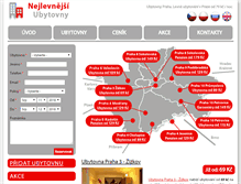 Tablet Screenshot of nejlevnejsi-ubytovny.cz